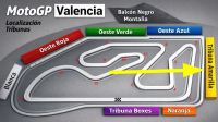 Grandstand YELLOW MotoGP <br /> VALENCIA Circuit Ricardo Tormo