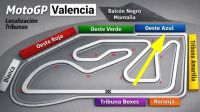 Grandstand BLUE MotoGP VALENCIA <br /> Circuit Ricardo Tormo