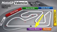 Grandstand BOXES MotoGP<br />VALENCIA Circuit Ricardo Tormo