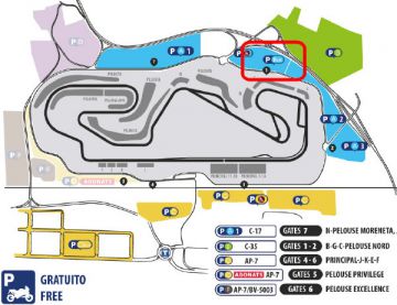 motogp tickets BUS Parking A <br /> Catalan motorcycle Grand Prix <br /> Circuit de Barcelona-Catalunya Montmelo