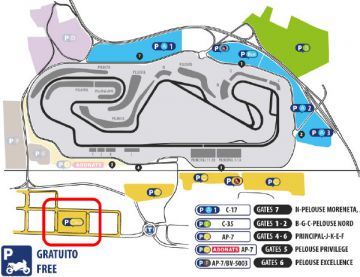 motogp tickets BUS Parking C <br /> Catalan motorcycle Grand Prix <br /> Circuit de Barcelona-Catalunya Montmelo