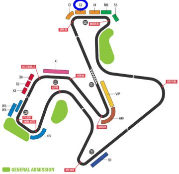 C2 Grandstand tickets Moto GP Jerez