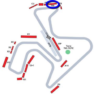 M6 Grandstand tickets Moto GP Jerez