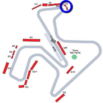 T8 Grandstand tickets Moto GP Jerez