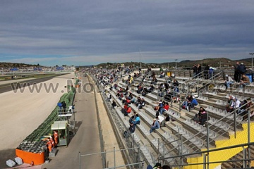 Grandstand YELLOW MotoGP<BR> VALENCIA Circuit Ricardo Tormo