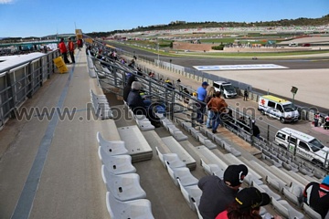 Grandstand ORANGE MotoGP VALENCIA <br /> Circuit Ricardo Tormo