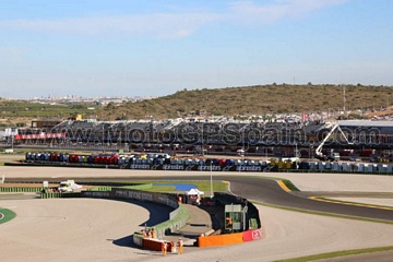 Grandstand BOXES MotoGP VALENCIA <br /> Circuit Ricardo Tormo