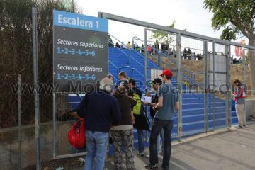 Grandstand BLUE MotoGP VALENCIA <br /> Circuit Ricardo Tormo<br>official tickets online in  MotoGPSpain.com