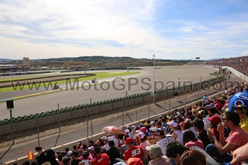 Grandstand GREEN MotoGP VALENCIA <br /> Circuit Ricardo Tormo