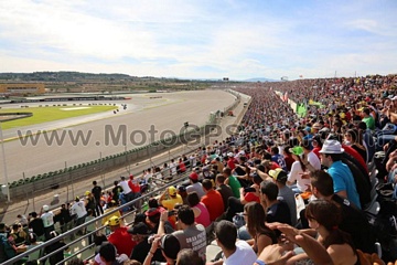 Grandstand GREEN MotoGP VALENCIA <br /> Circuit Ricardo Tormo