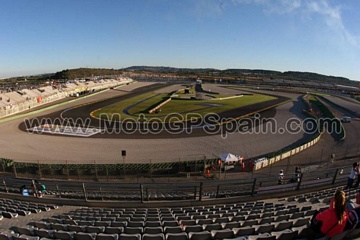Grandstand BLUE MotoGP VALENCIA <br /> Circuit Ricardo Tormo