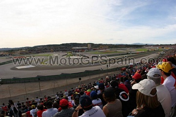 Grandstand BLUE MotoGP VALENCIA <br /> Circuit Ricardo Tormo