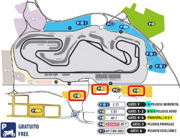 motogp tickets Parking C <br /> Catalan motorcycle Grand Prix <br /> Circuit de Barcelona-Catalunya Montmelo