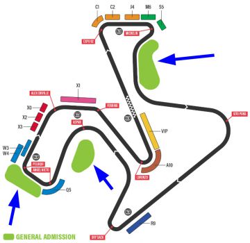 General Admission Tickets Moto GP Jerez