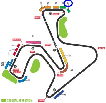 S5 Grandstand tickets Moto GP Jerez