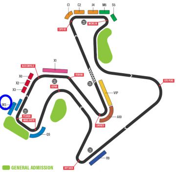 W3 Grandstand tickets Moto GP Jerez