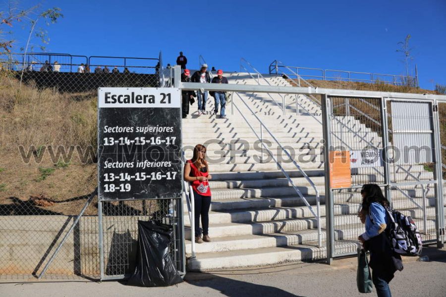 Tickets grandstand White Moto GP Valencia official