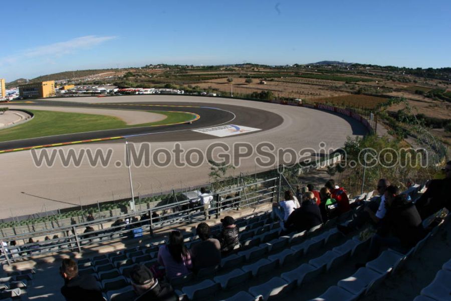 Tickets grandstand White Moto GP Valencia official