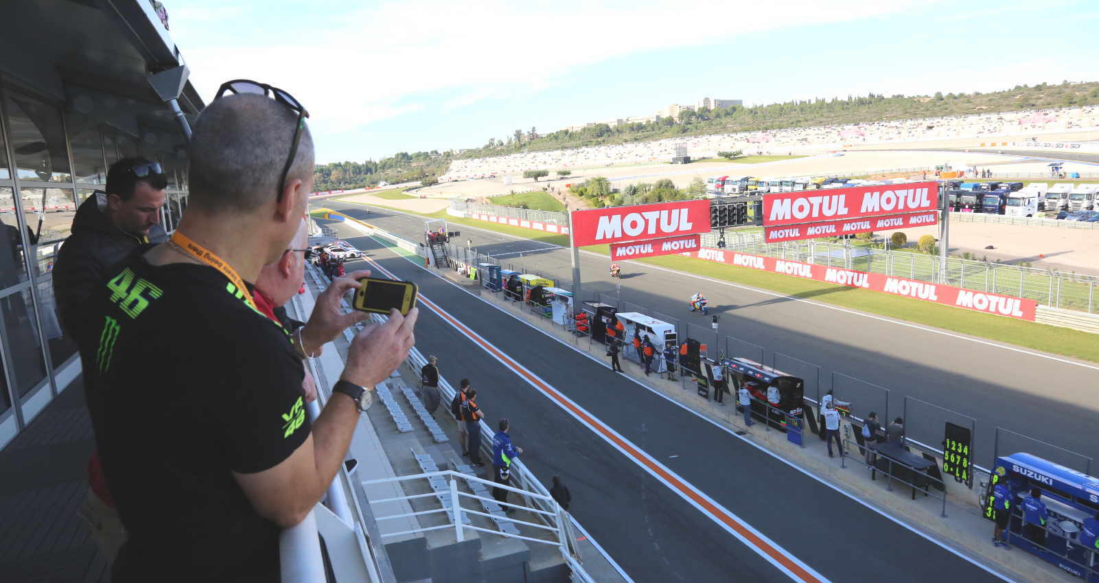 Vistas Terraza VIP Circuito Ricardo Tormo motogp Valencia